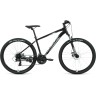 Велосипед FORWARD APACHE 27,5 2.2 S disc (2021) черный/серый с рамой 15" 79411 CHERNYII/SERYII 15