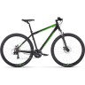 Велосипед FORWARD APACHE 29 2.0 D CLASSIC, рама 19", 2022, черный/ярко-зеленый RBK22FW29106