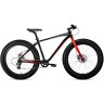 Велосипед FORWARD BIZON 26 D 2022, черный/красный RBK22FW26566