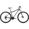 Велосипед FORWARD SPORTING 29 2.0 D (2022) черный/бирюзовый с рамой 19" 94946 CHERNYII/BIRYUZOVYII 19
