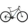 Велосипед FORWARD SPORTING 29 2.2 D (2022) черный/бирюзовый с рамой 19" 94947 CHERNYII/BIRYUZOVYII 19