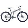 Велосипед FORWARD TRACER 26 2.0 disc (2020) серый/синий 75143 SERYII/SINII